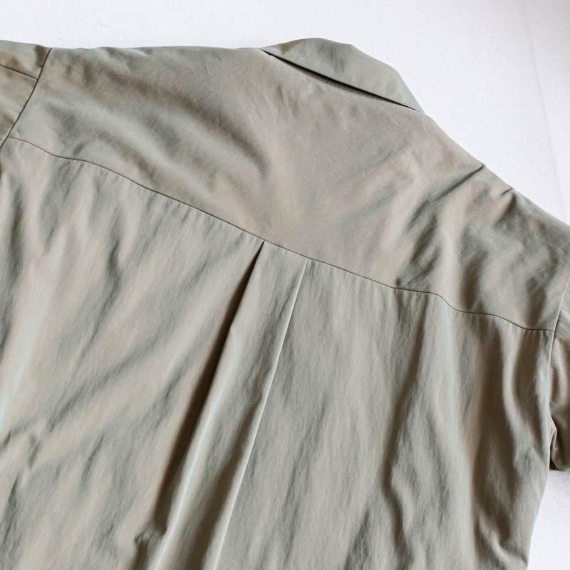 Quilted Shirt Jacket  Beige