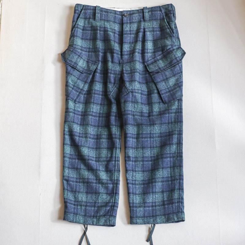 Easy Cargo TrousersCheck Green