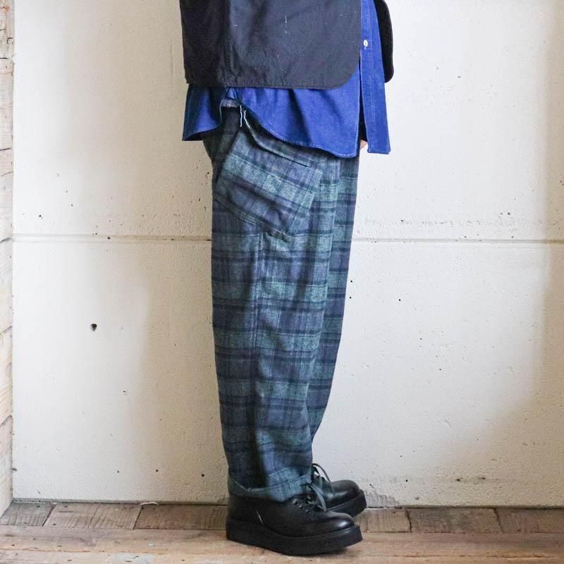 Easy Cargo TrousersCheck Green