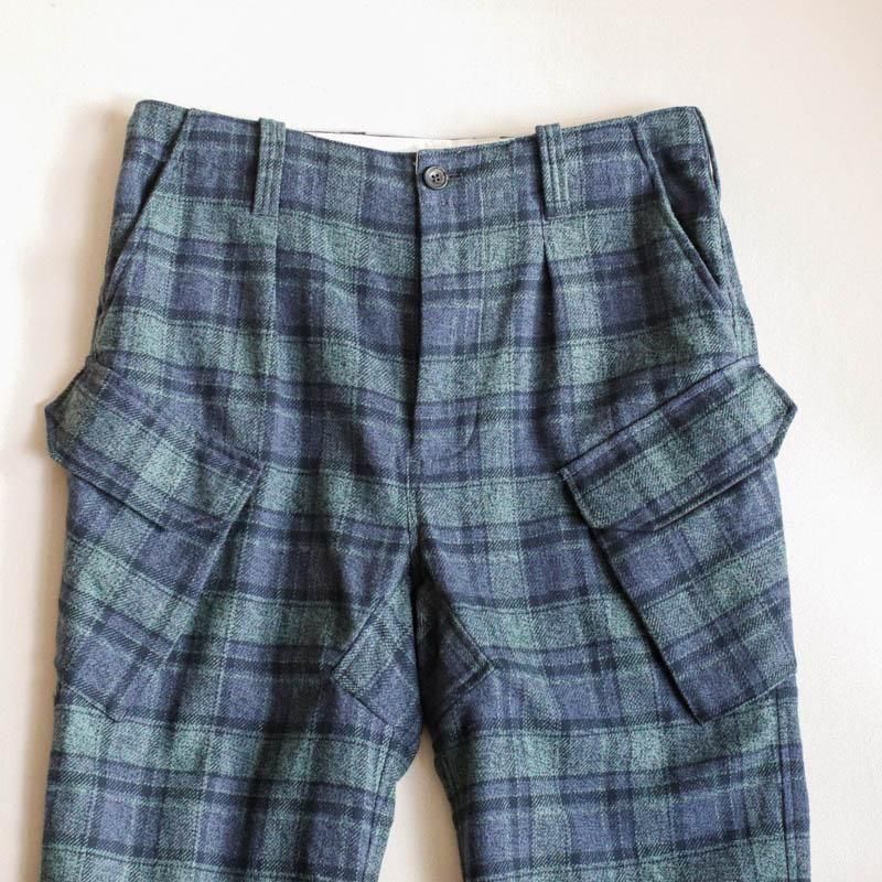 Easy Cargo TrousersCheck Green