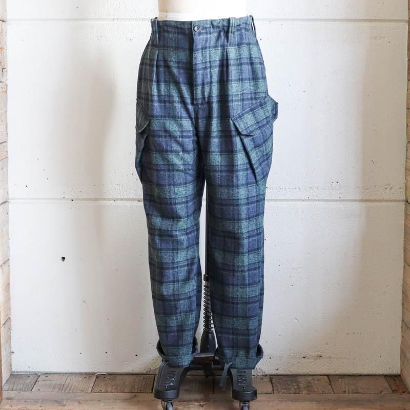 Easy Cargo TrousersCheck Green