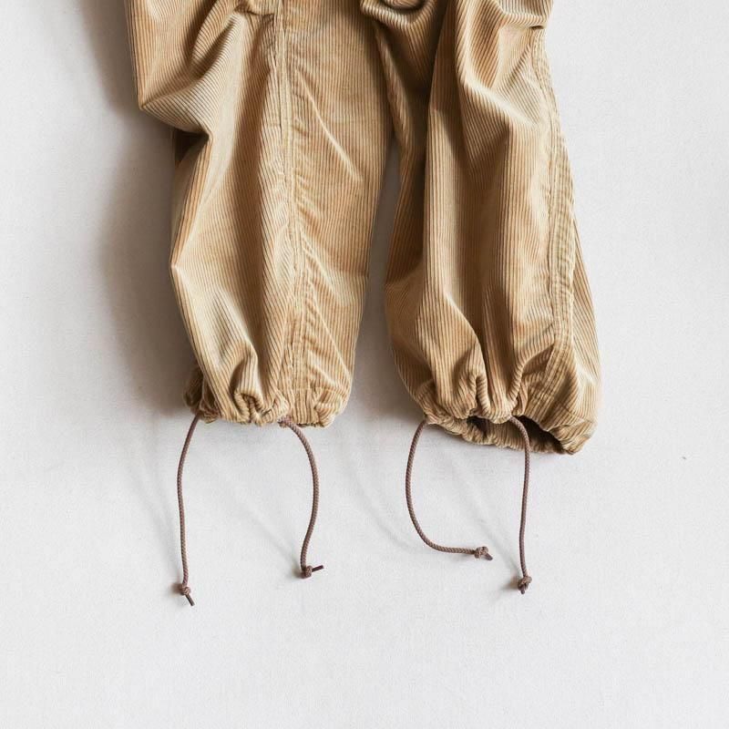 Corduroy Trousers Beige