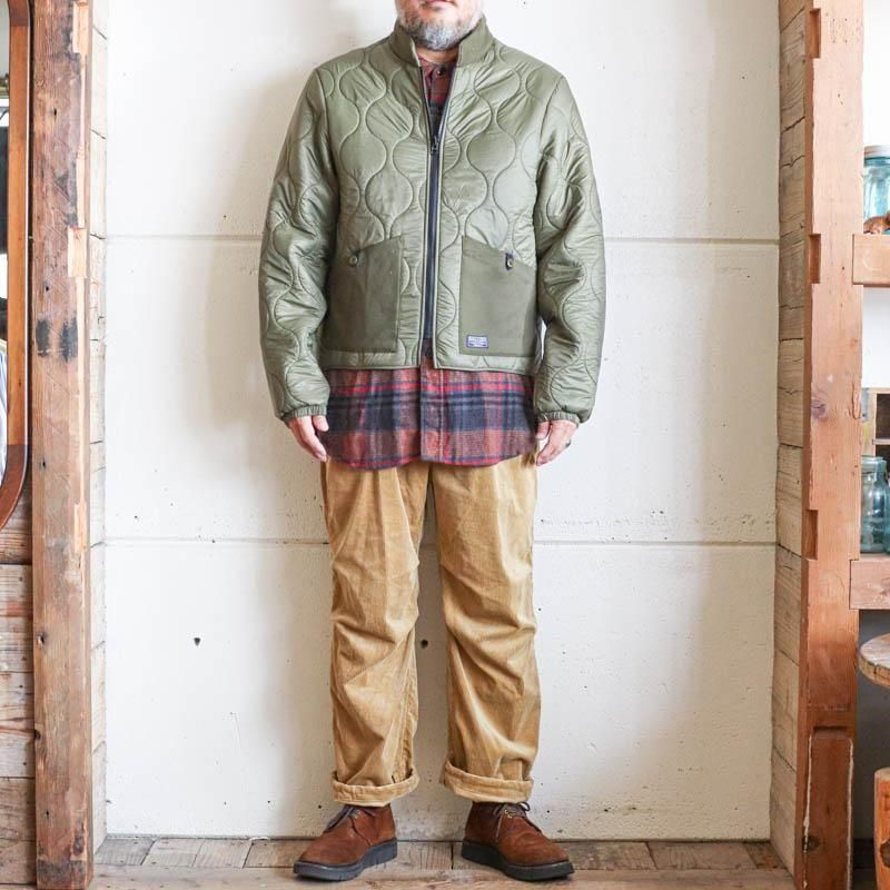 Corduroy Trousers Beige