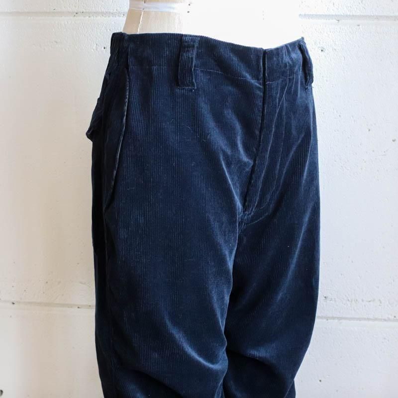Corduroy Trousers Navy
