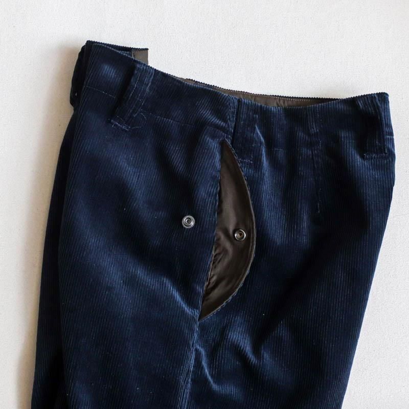 Corduroy Trousers Navy