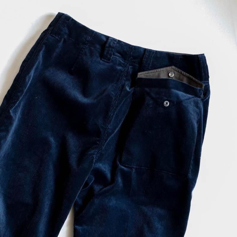 Corduroy Trousers Navy