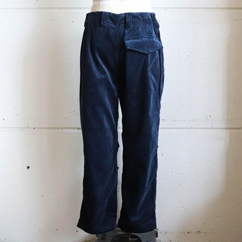 Corduroy Trousers Navy
