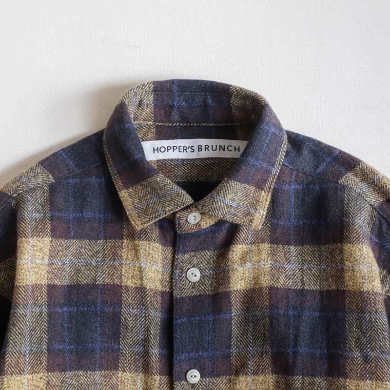 Flannel Shirt JacketBrown