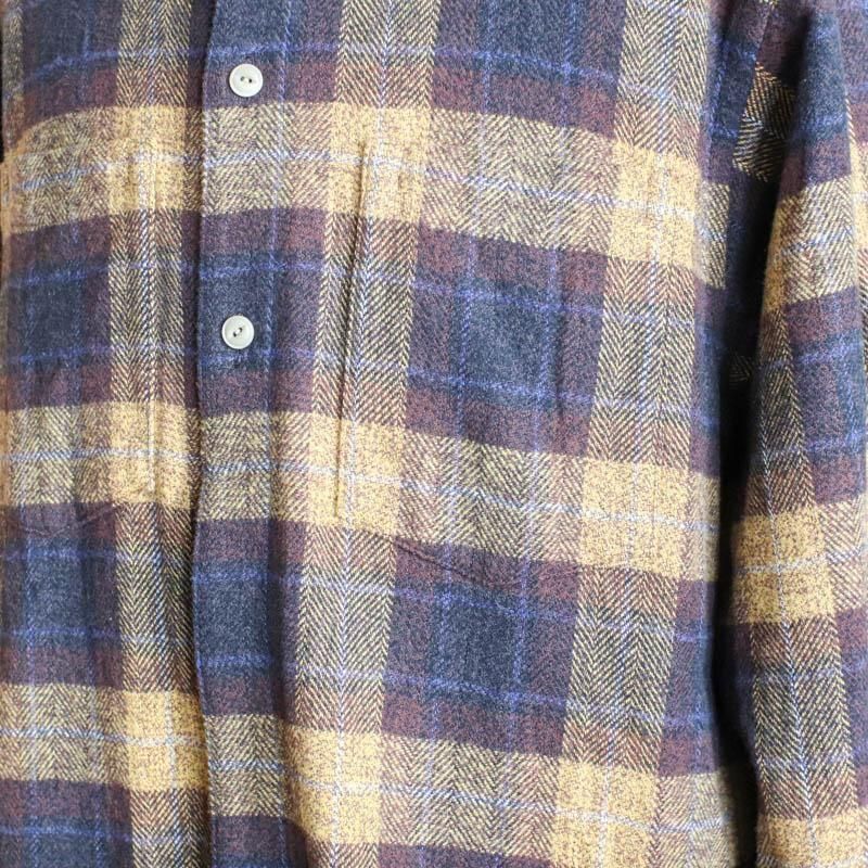 Flannel Shirt JacketBrown