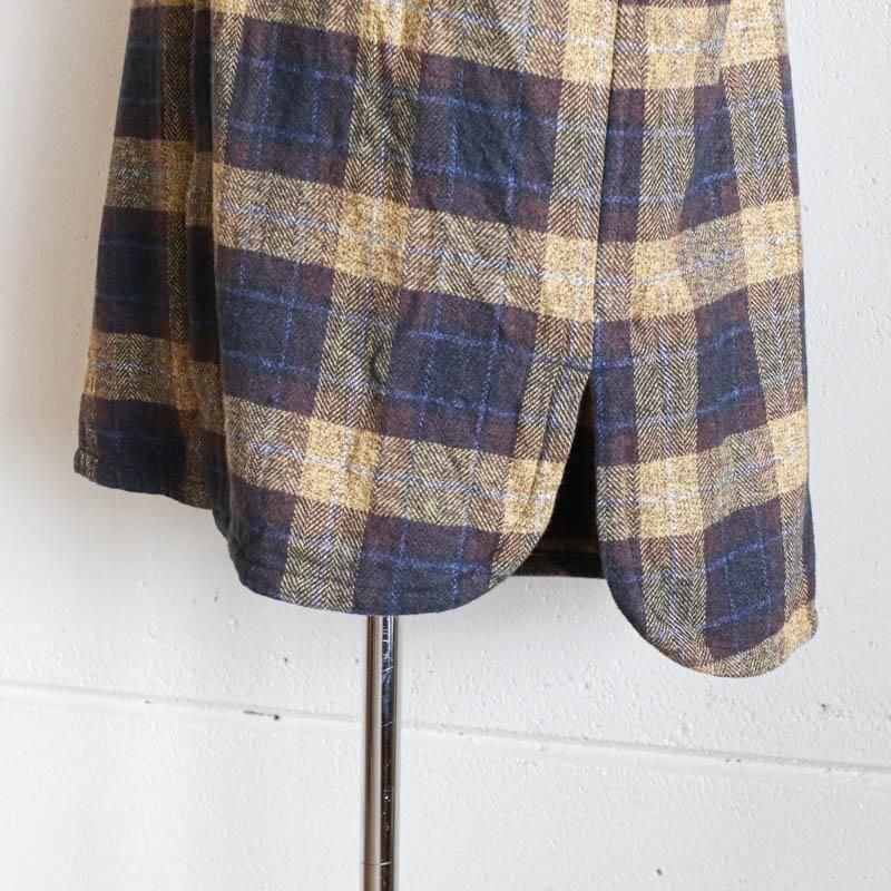Flannel Shirt JacketBrown