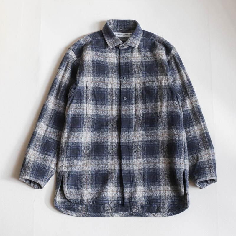 Flannel Shirt JacketGrey