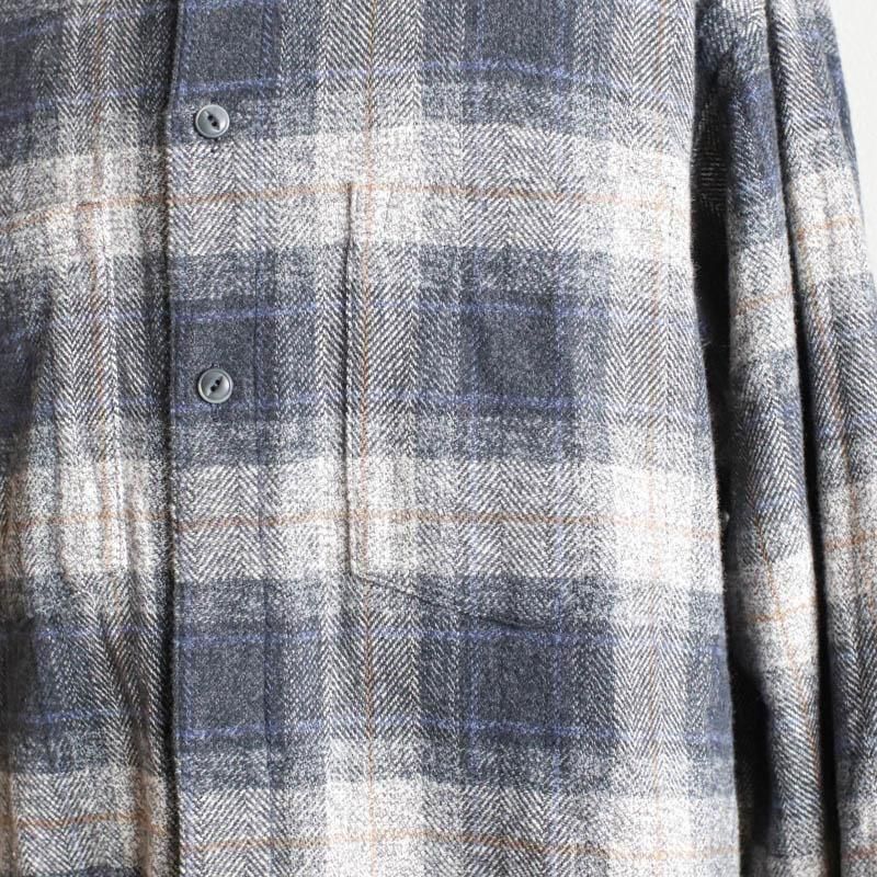 Flannel Shirt JacketGrey