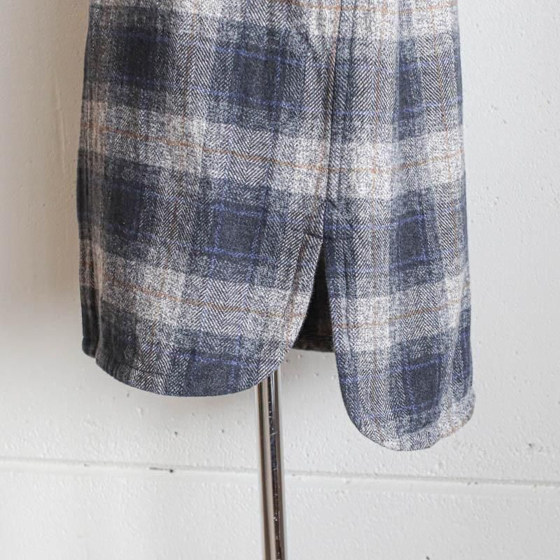 Flannel Shirt JacketGrey