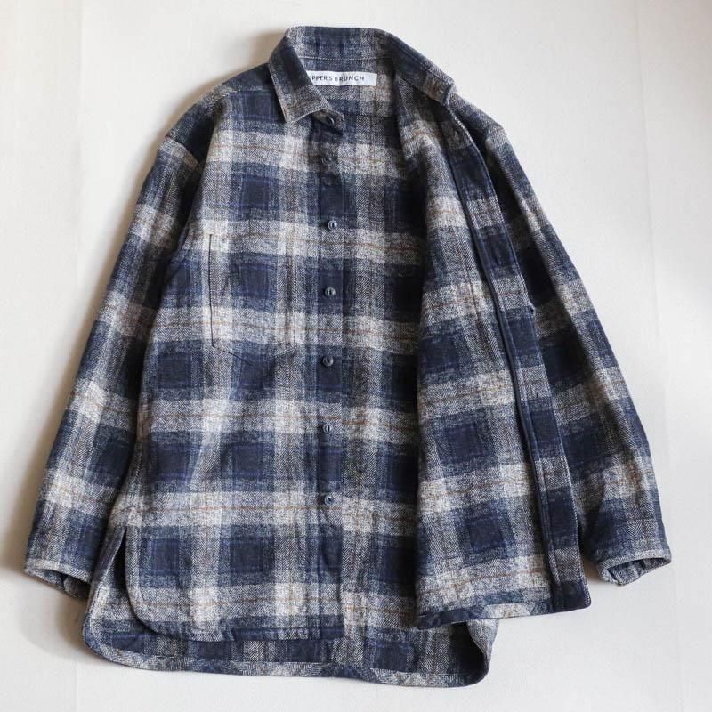 Flannel Shirt JacketGrey
