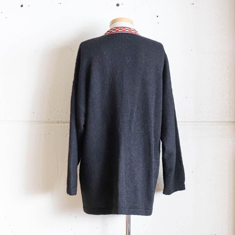 1B Alpaca CardiganBlack    UncleSam Special 