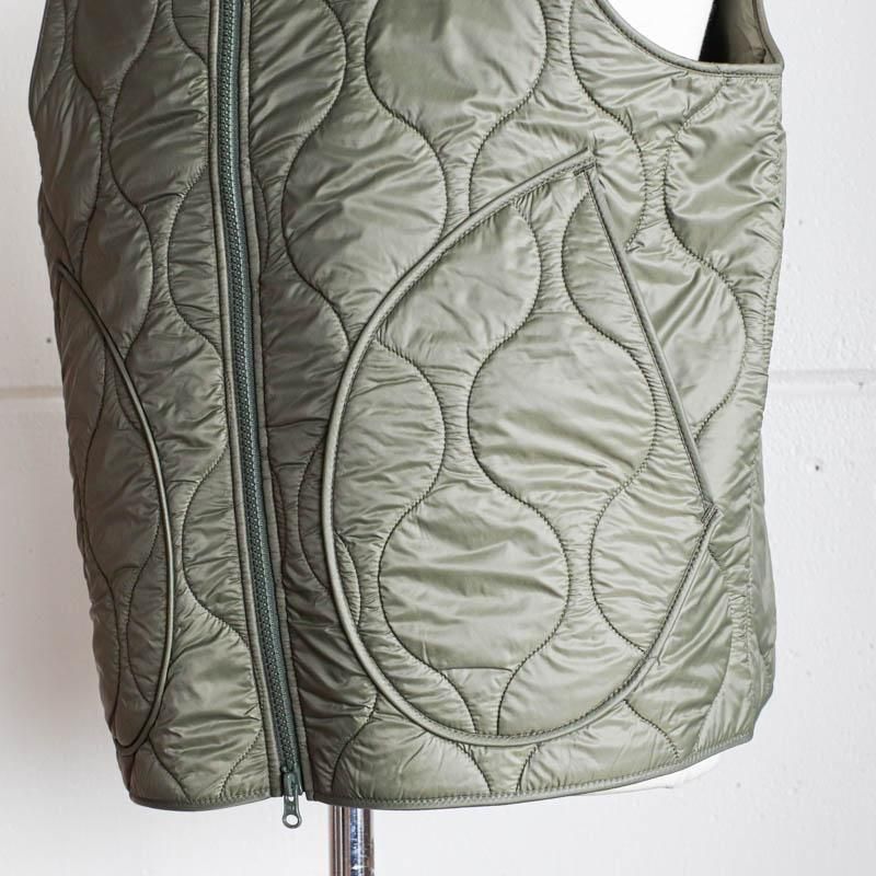 Wool Padding VestOlive

