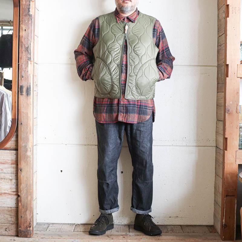 Wool Padding VestOlive

