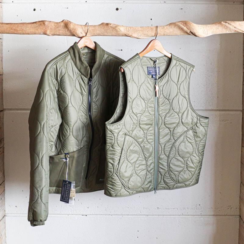 Wool Padding VestOlive

