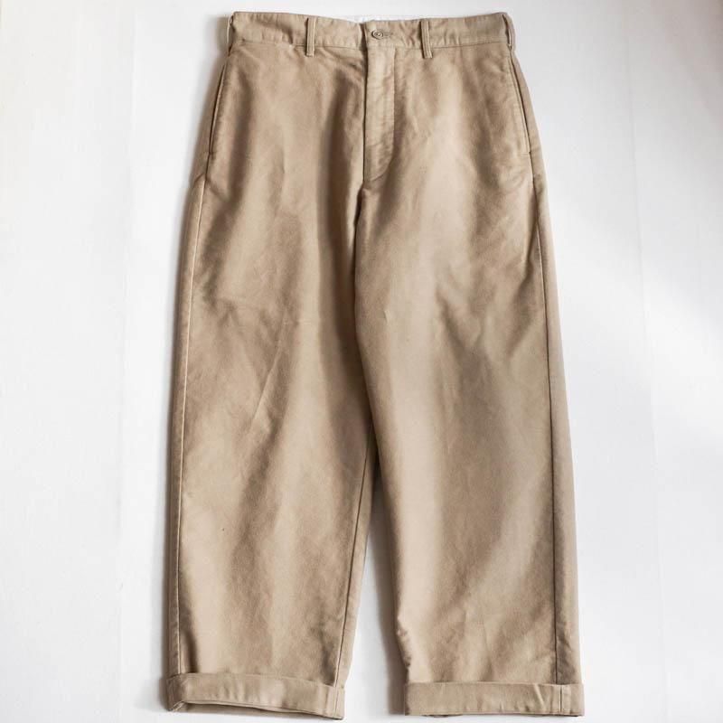 Chino PantCotton moleskin Camel