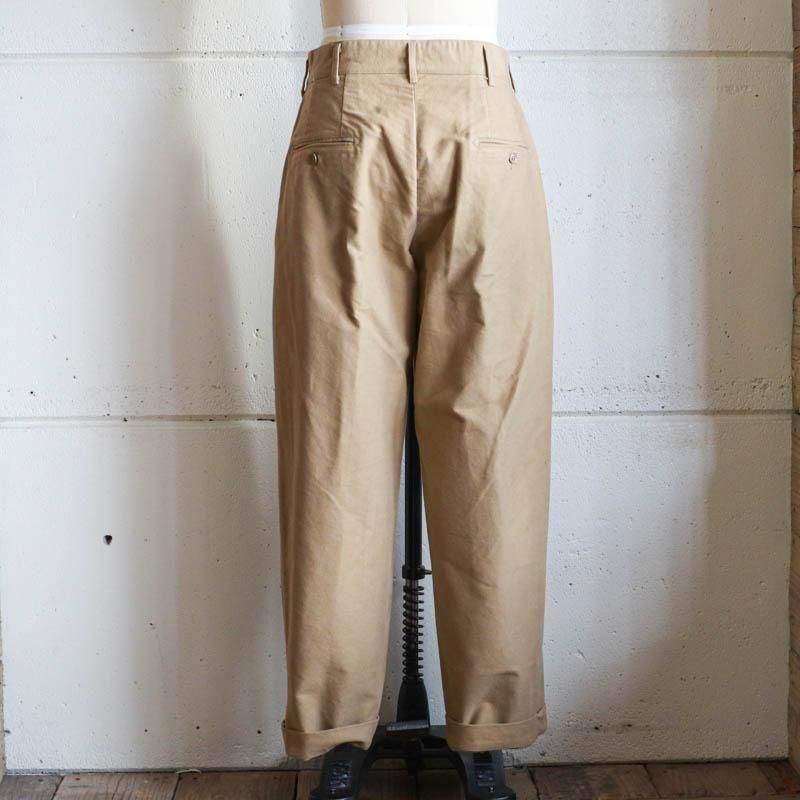 Chino PantCotton moleskin Camel
