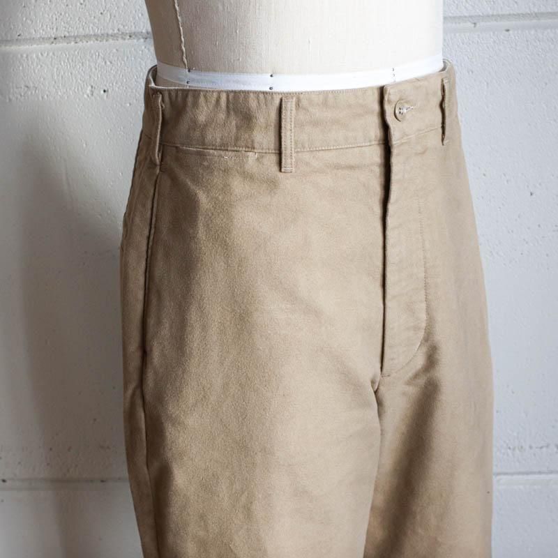 Chino PantCotton moleskin Camel