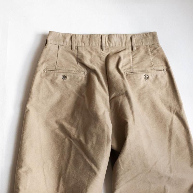 Chino PantCotton moleskin Camel