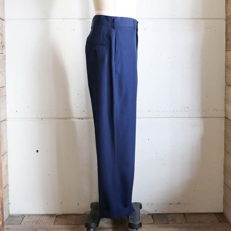 Chino PantPoly Wool Twill GabardineDk.Navy