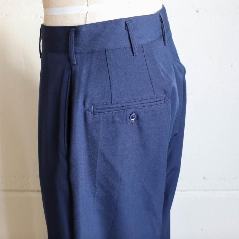 Chino PantPoly Wool Twill GabardineDk.Navy