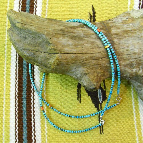 Beads Choker Turquoise