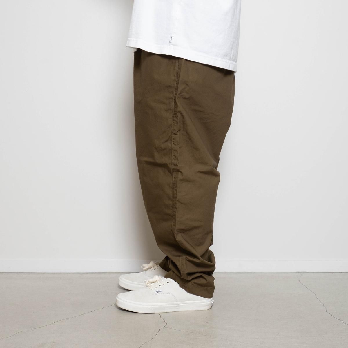 Light Cotton Easy Pants - Grey - CUP AND CONE WEB STORE