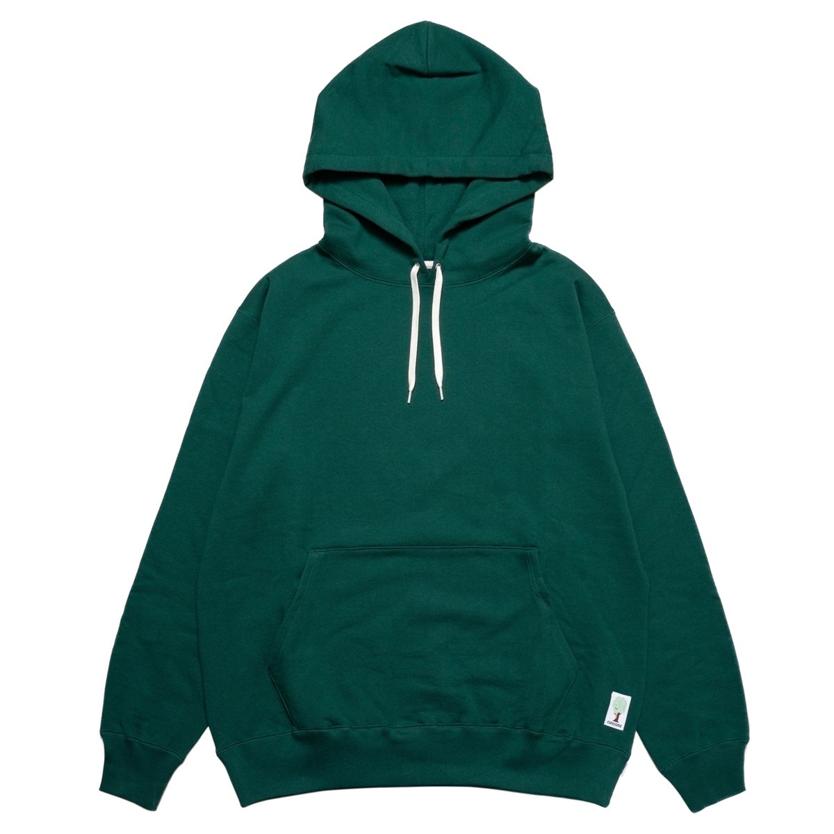 Forward Weave Hoodie - Green - CUP AND CONE