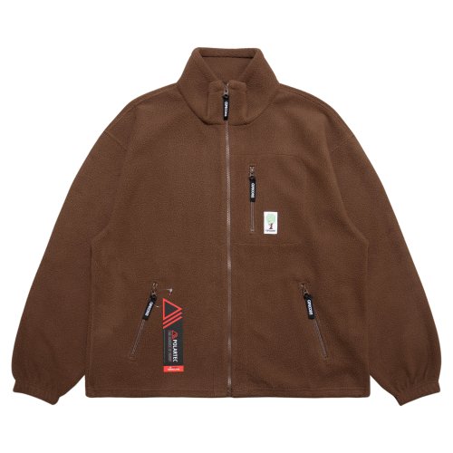 [SALE] Fleece Jacket - Brown