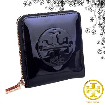【TORYBURCH】 トリーバーチ PATENT LEATHER CONTINENTAL WALLET エナメル二つ折り財布 - 通販雑貨