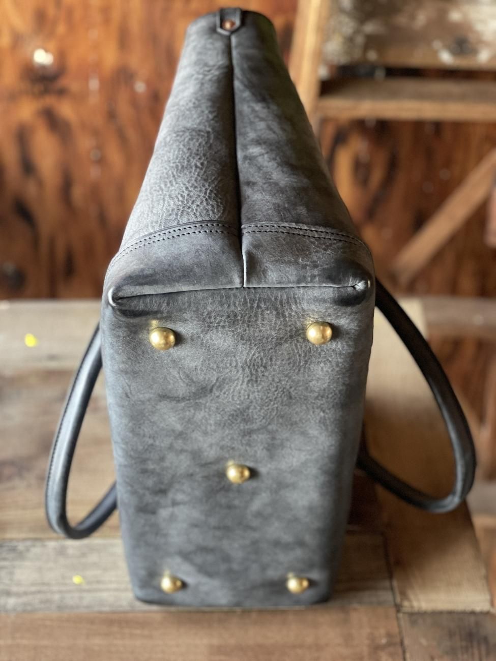 ロロマレザー素材 トートバッグ / ROROMA tote bag