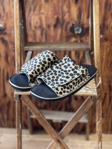 Leopard Unborn Leather  Sandal vibram moreflex sole / 쥪ѡɥϥ饳쥶ӥ֥ॽ륵