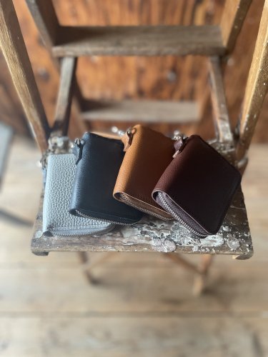 イタリア アリゾナレザー ネックミニ財布 / Arizona Sibo leather mini neck Wallet 