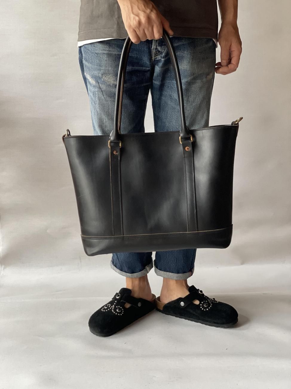 slow トートバッグ クロムエクセル クロムエクセル トートバック / Chromexcel leather tote bag