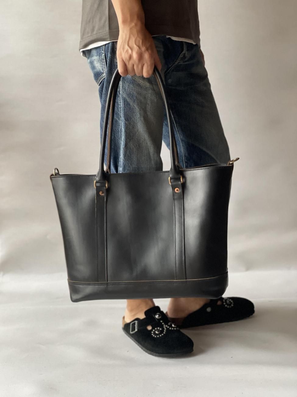 クロムエクセル トートバック / Chromexcel leather tote bag