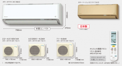 ダイキン AXシリーズ 29畳用 (S905ATAP-W(-C)) - 業務用エアコン ダイキン AXシリーズ 29畳用 (S905ATAP-W(-C)) - 業務用エアコン