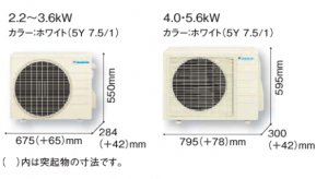 ダイキン Eシリーズ 10畳用 (S28XTES-W) - 業務用エアコン・空調関連 