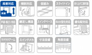 エアコン室外機架台(塗装/溶接亜鉛メッキ/ステンレス) 置台関連部材