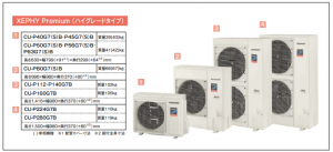 Panasonic XEPHY Premium 4方向カセット型 新ナノイーX P40型 Panasonic XEPHY Premium 4方向カセット型 新ナノイーX P40型