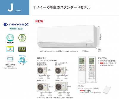 Panasonic パナソニック Jシリーズ 12畳用 CS-361DJ2