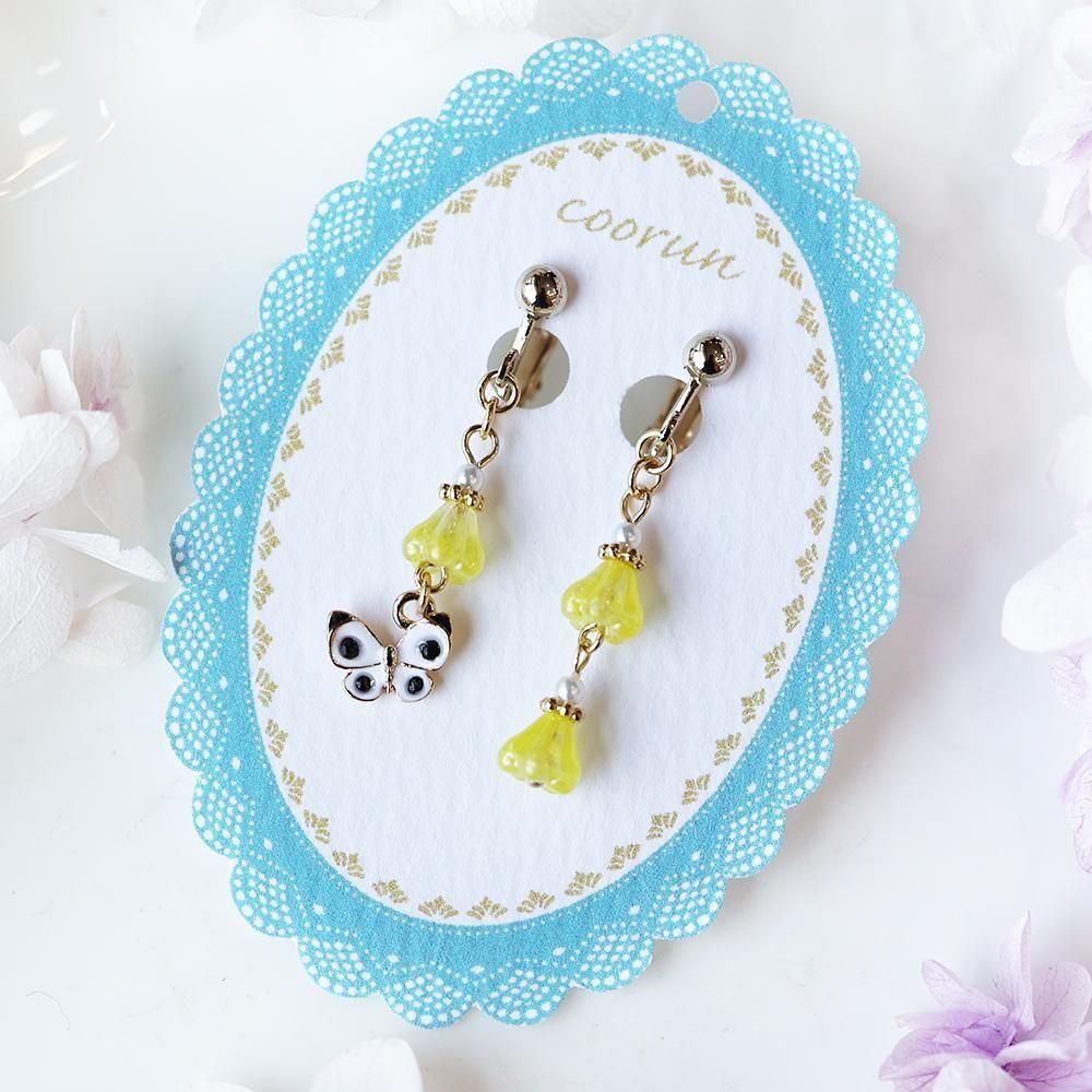 売れました キラキラ輝く海のイヤリング （JewelryKyoto