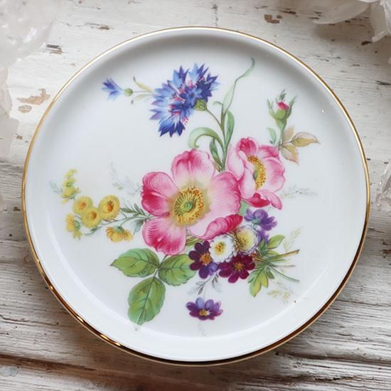 西ドイツ製花柄トレイ - 海福雑貨通販部