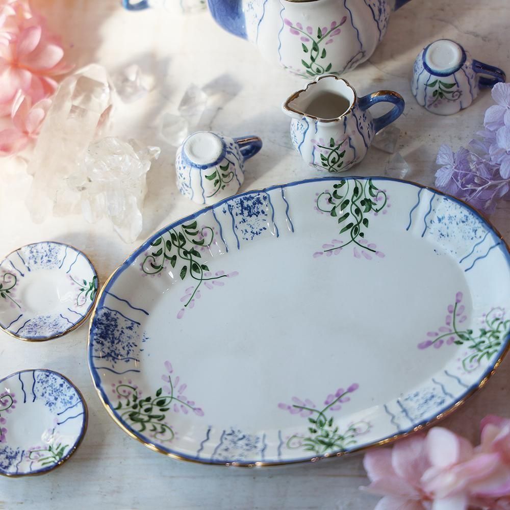 ミニチュアティーセット（大きめ・花柄）- 海福雑貨通販部