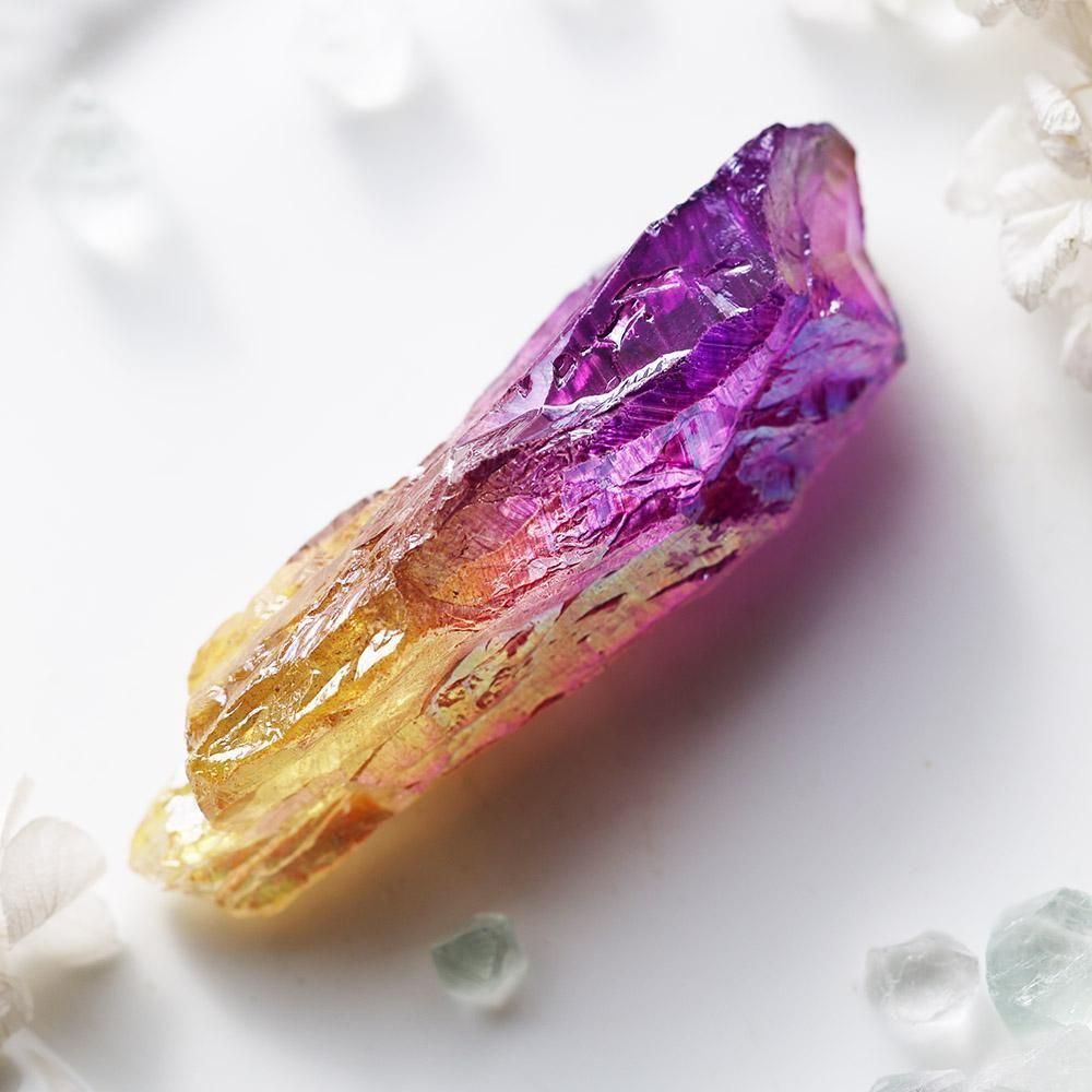 バイカラーオーラクリスタル（青紫）- 海福雑貨通販部