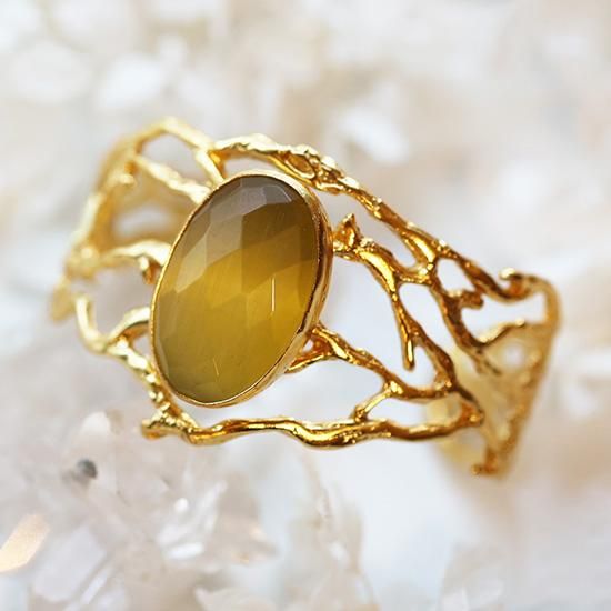 美品半黄翡円型バングル 砂目」星屑のような輝きのステンレスバングル [b926] | バングル