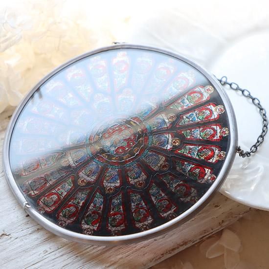 ステンドグラス風壁掛け「ダラム大聖堂」 - 海福雑貨通販部