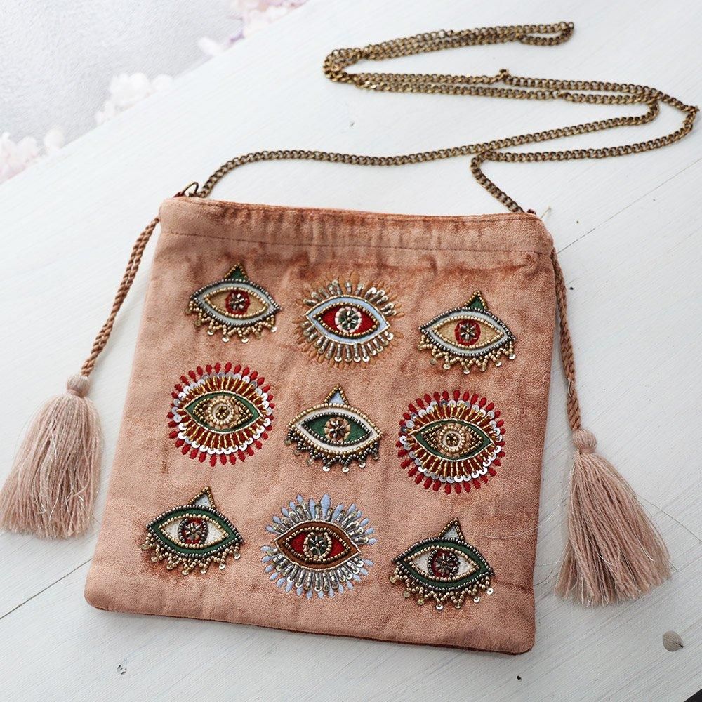 ＊daisy＊　インド刺繍ポシェット　2点　ハンドメイド daisy＊ インド刺繍ポシェット 2点 ハンドメイド daisy＊様専用
